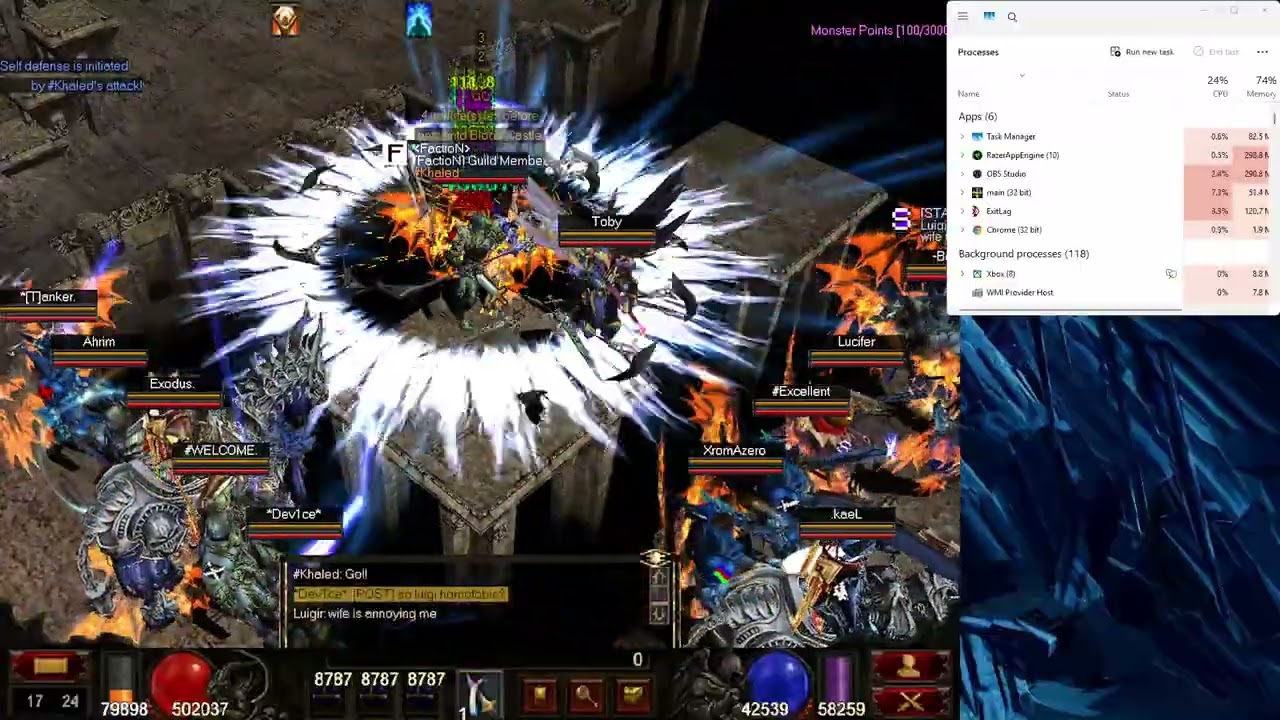 MIXED PVP TOURNAMENT InfinityMU