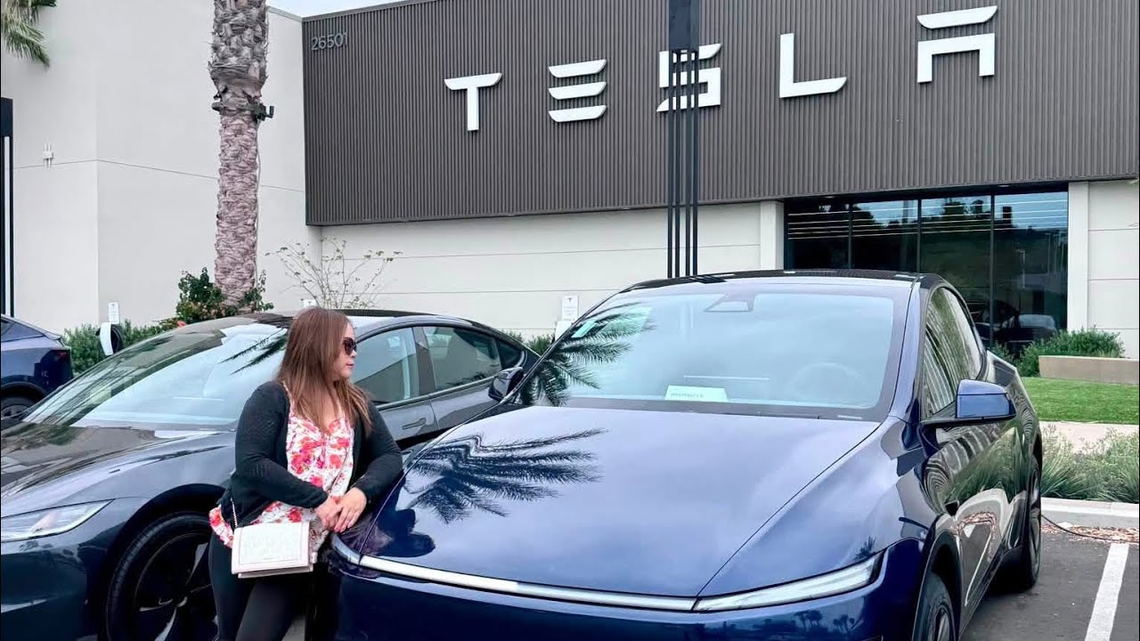 2026 Tesla Model Y Premium Rear Wheel Drive Delivery Day