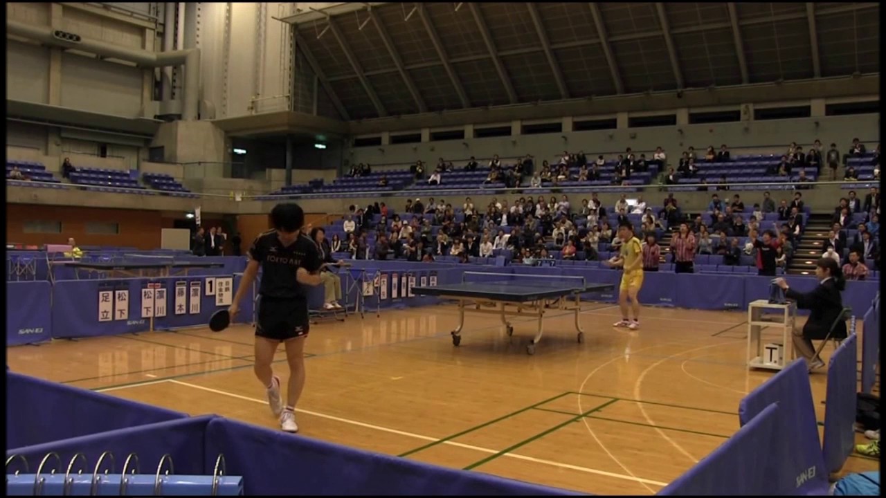 《卓球》JTTL 2016 塩野真人(東京アート) vs 松下海輝(日鉄住金物流)