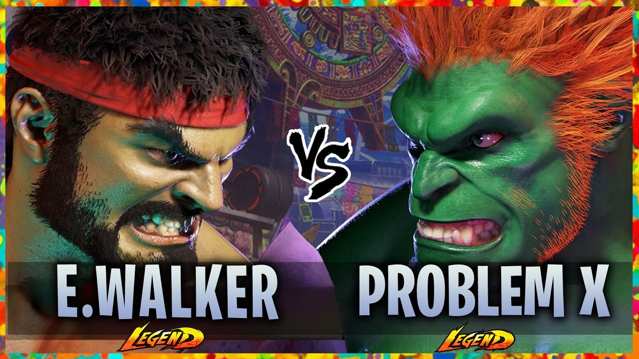 SF6 ▰ Ryu ( Endingwalker ) Vs. Blanka ( Problem X )『 Street Fighter 6 』