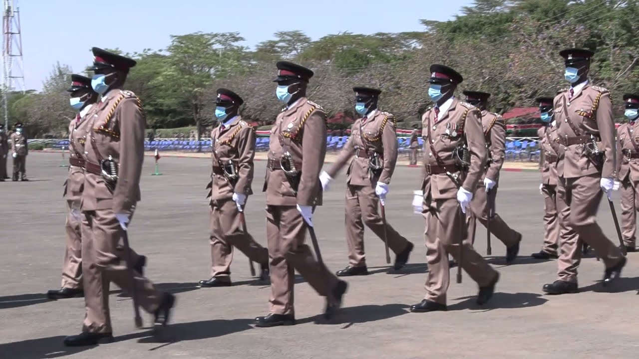 Administration Police Passing out parade 2021 at APTC Embakasi