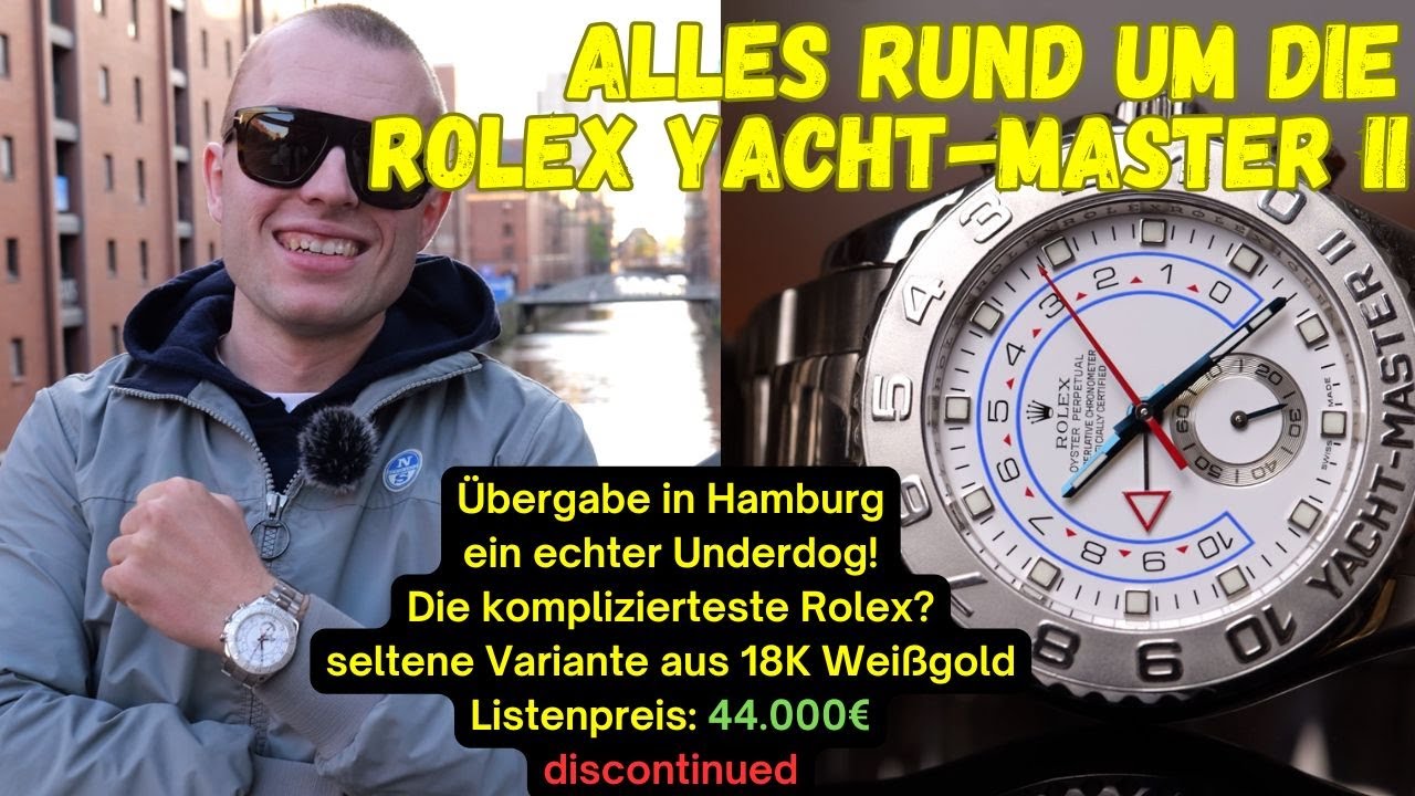 Rolex Yacht-Master II Review! 116689 18K Weißgold sehr selten! 44mm, Countdown -Funktion. 44.000€ 🤑