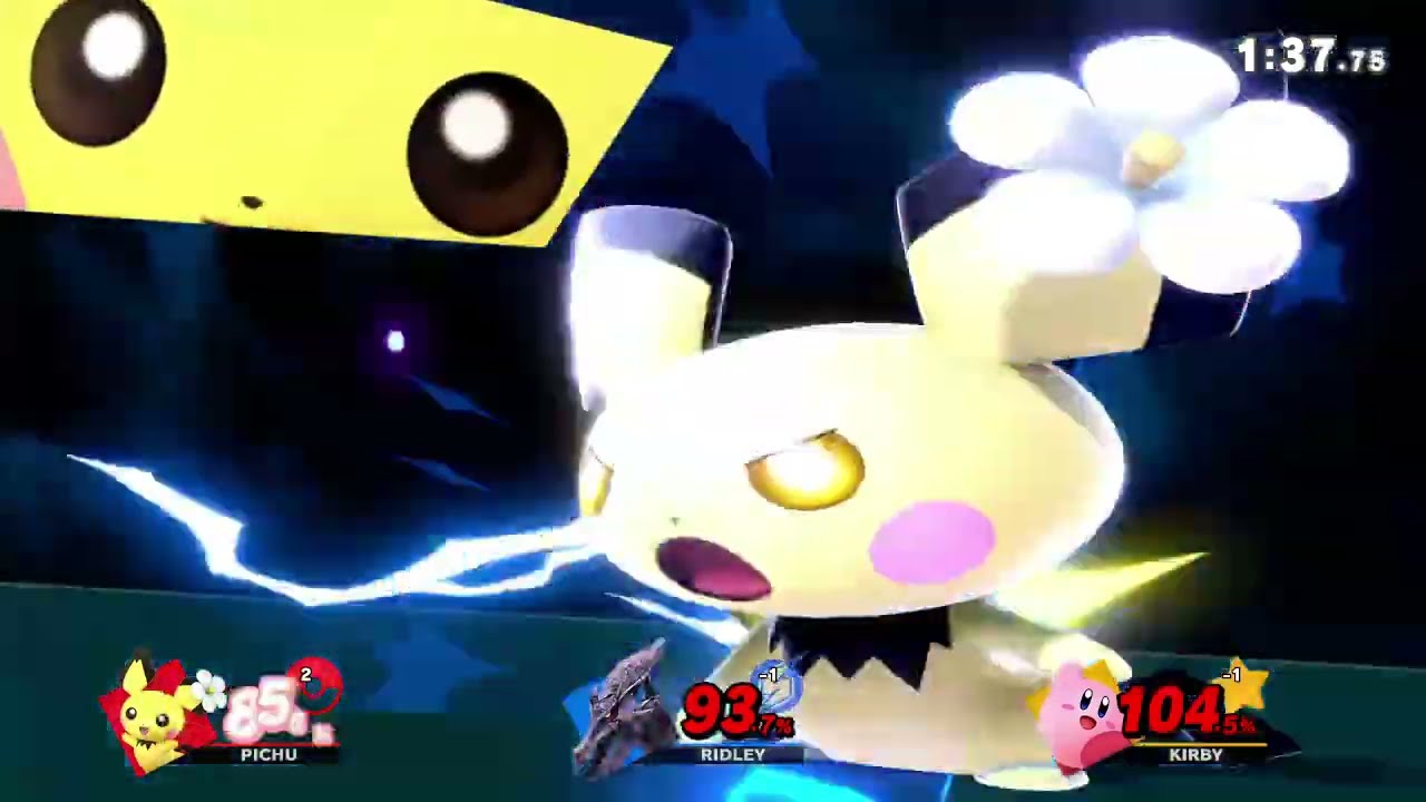 スマブラSP リプレイ タイム制 12961 [26年01月分]【ピチュー 快勝 1P自分】