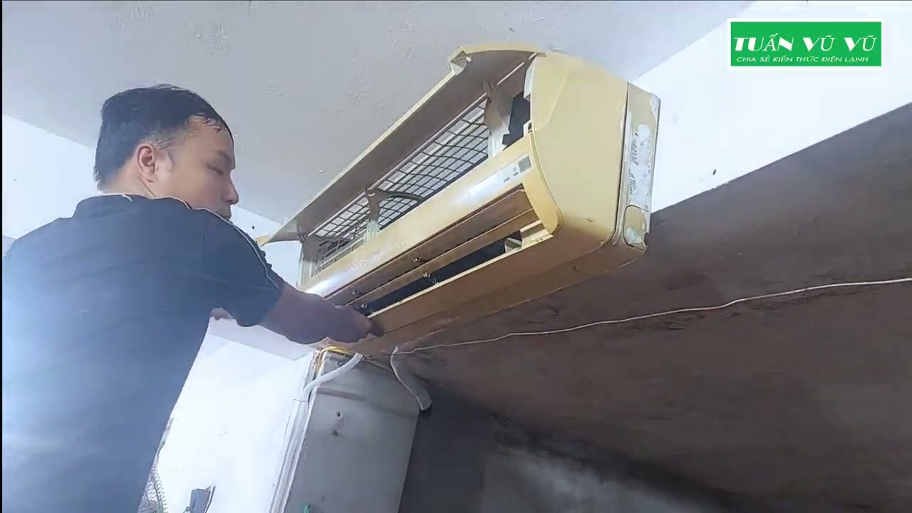 tháo lắp điều hòa 