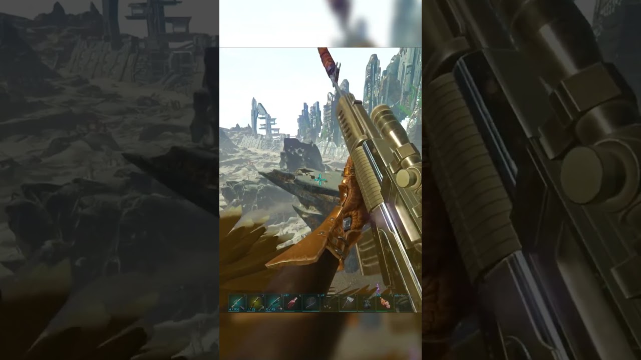 Defending our Base Against a Desert Titan #ark #arksurvivalevolved #exfib0 #pvp #raid #titan #mts
