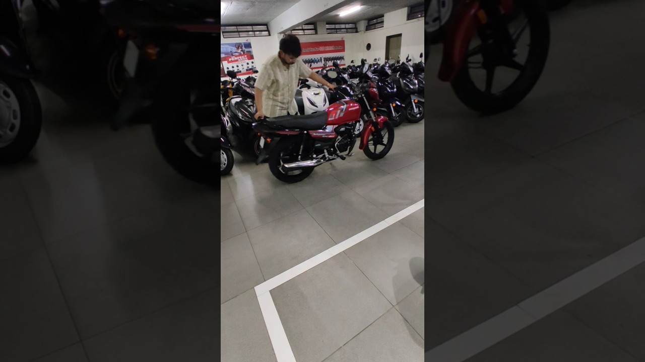 Honda Shine 100 DX New Model 2025 Kerb Weight 103kg Easily Anyone Can Put Double Stand