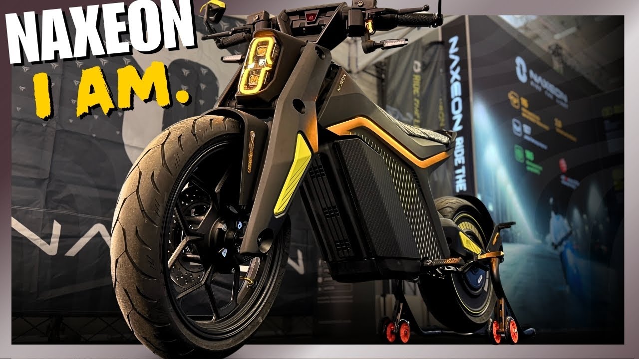 Naxeon i AM: Das Zukunfts-Bike mit Toter-Winkel-Assistent & Kameras! 🚀🔮 #EMobility #SmartBike