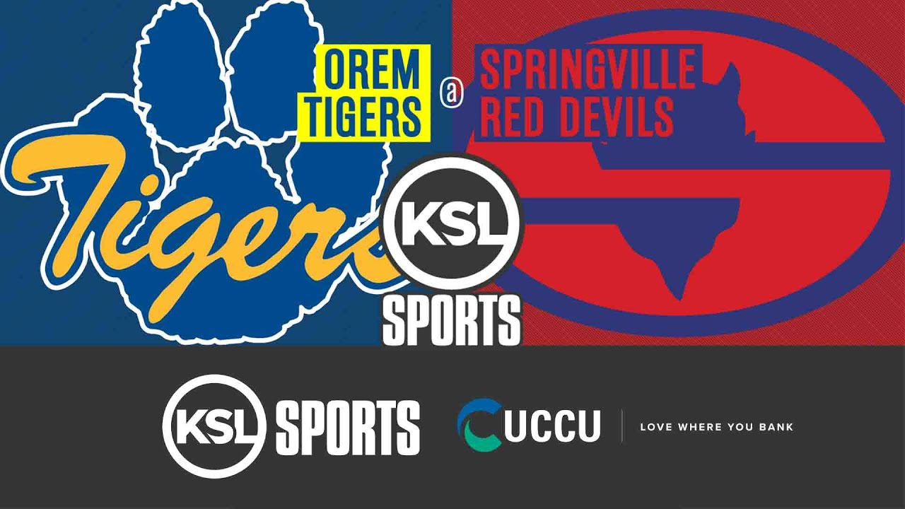Orem vs. Springville - 5A Football Championship