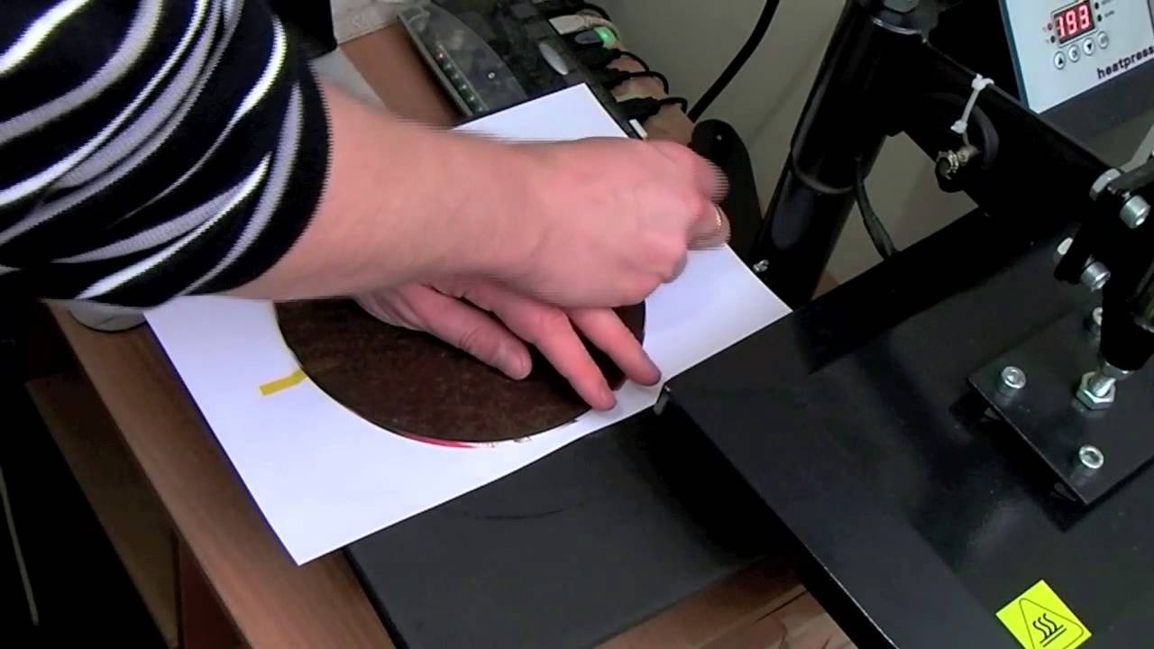 Sublimation wooden clock training video