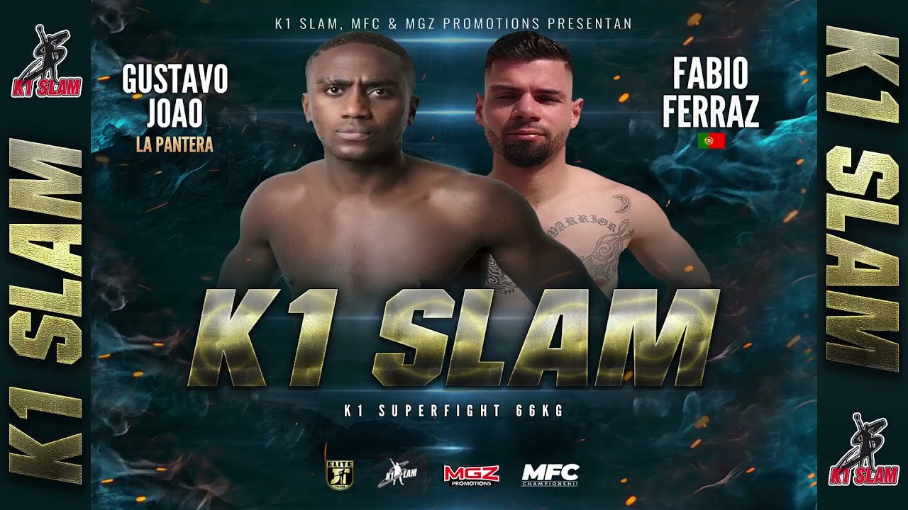 K1 Slam Súper Fight Internacional Profesional -65 KG De K1 Gustavo Joao Vs Fabio Ferraz