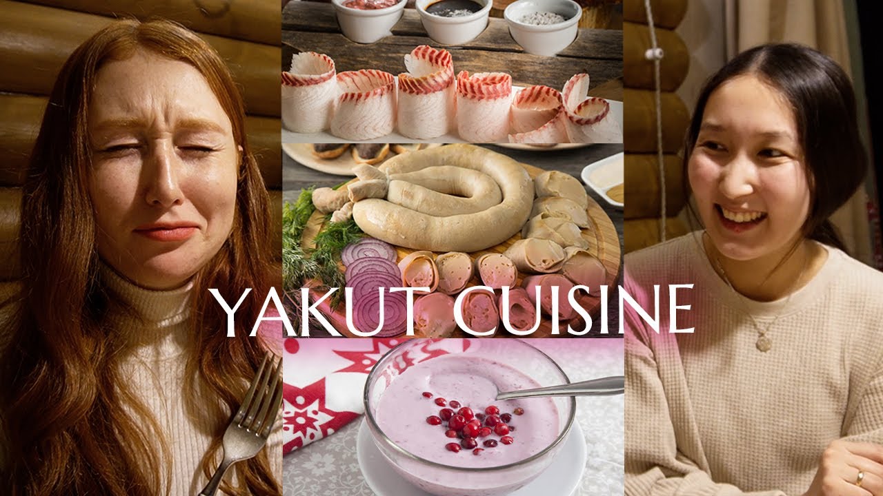 What people eat in the coldest city on earth? Yakutsk, Russia