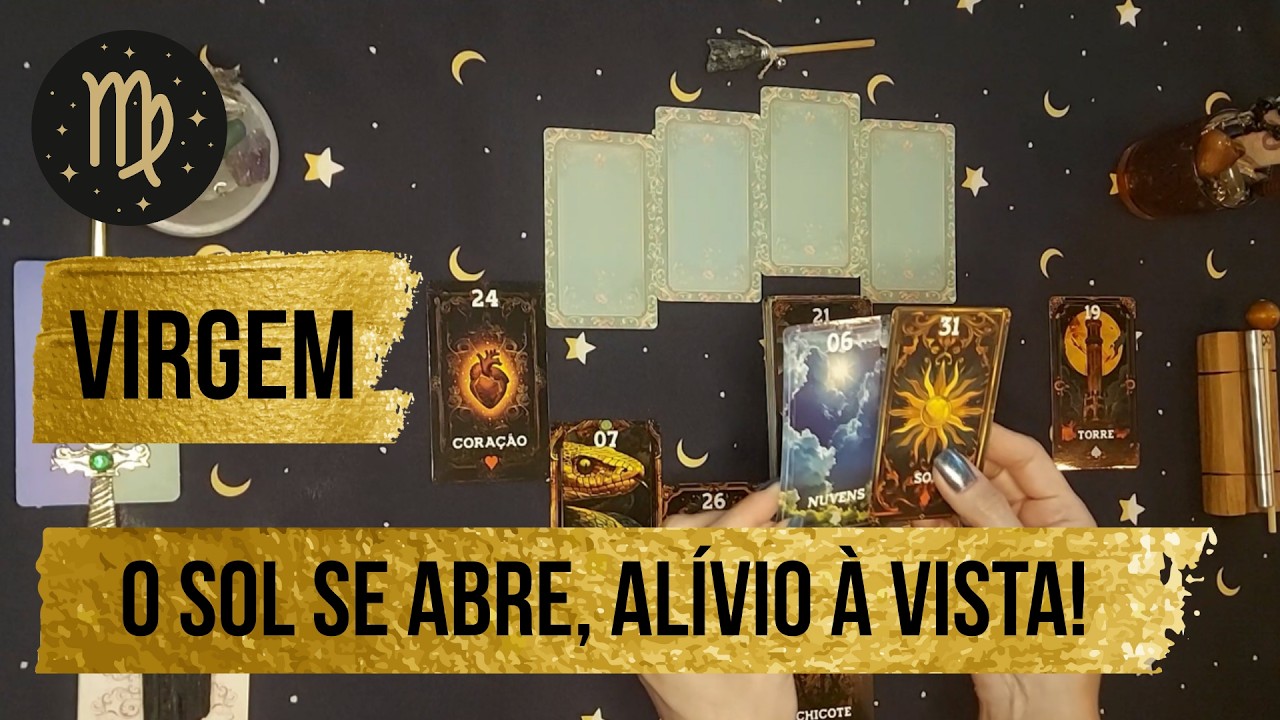 VIRGEM ♍ | Previsão Semanal no Tarot e Baralho Cigano — O Sol se Abrindo em Sua Vida
