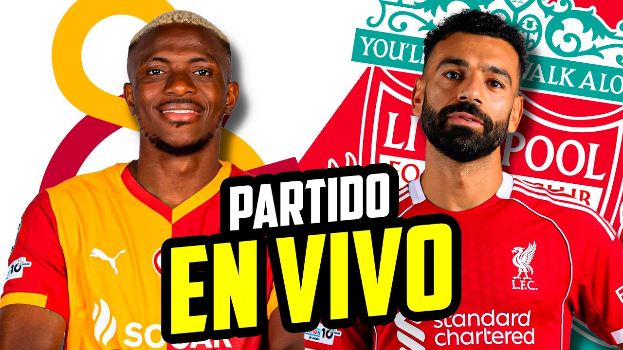 🔴 GALATASARAY vs LIVERPOOL | Champions League - 8vos de final | Partido EN VIVO