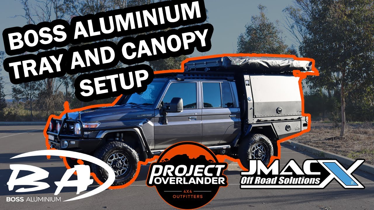 79 Series Boss Aluminium Tray + Canopy - Project Overlander