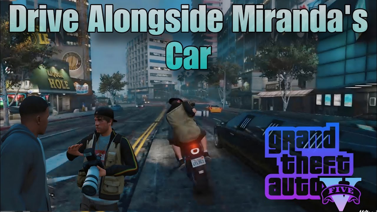 Drive Alongside Miranda's Car | gta | gtav | gta5 | cheapthrillsgamer |