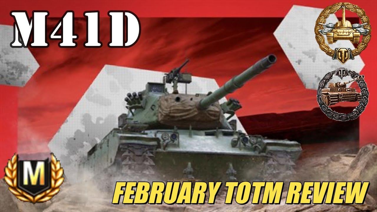 M41D February Tank Of The Month Review  WOT Console - World Of Tanks Modern Armour