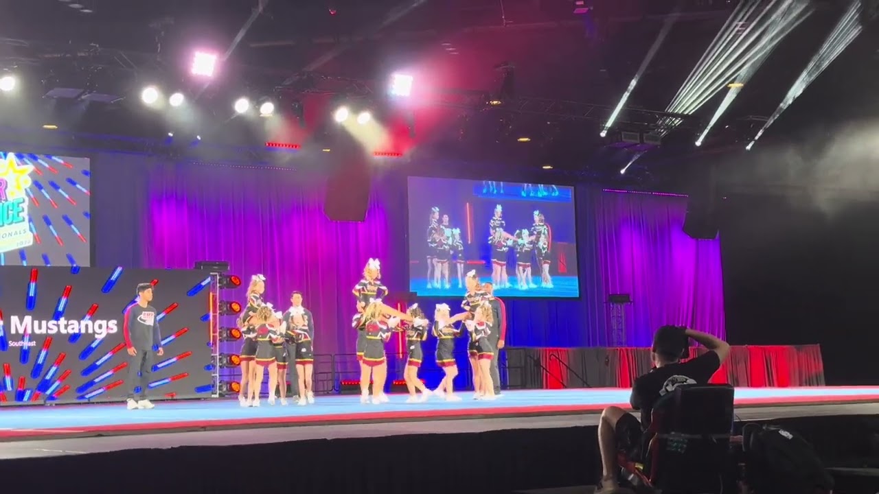 Jupiter Mustangs Cheer | Mighty Mites | Pop Warner Nationals