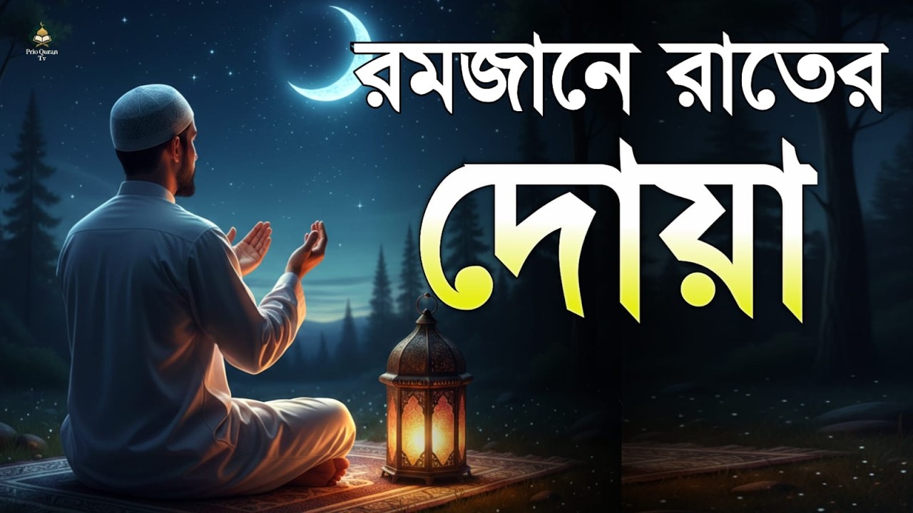 রমজানের রাতের দোয়া  Powerful Night Dua in Ramadan  quran recitation  By Alaa Aqel