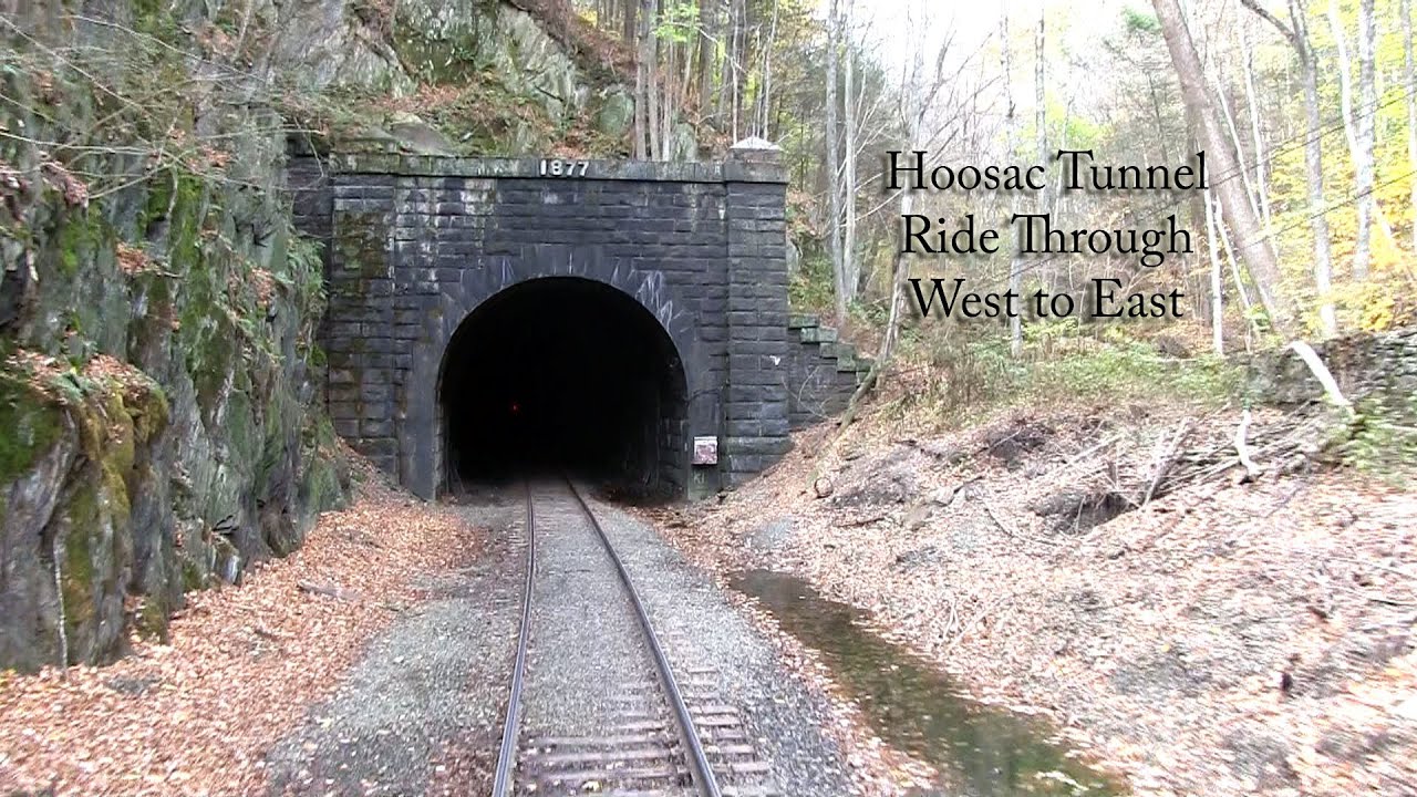 Hoosac Tunnel Ride Through  - W to E - Infrared HD Footage - Best known Hoosac Footage, VERY RARE!