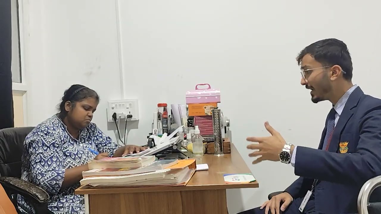 Mock interview with Vedant