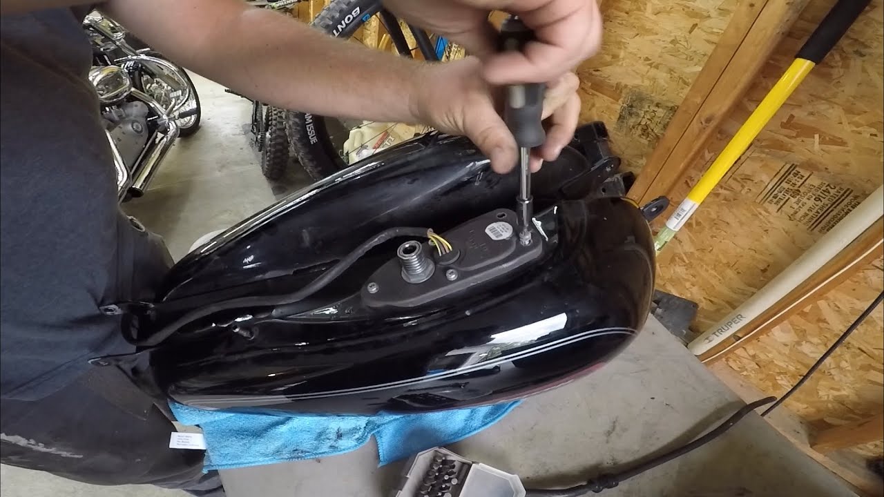 Harley Sportster Fuel Pump Repair, Ft. Tyler Monagan