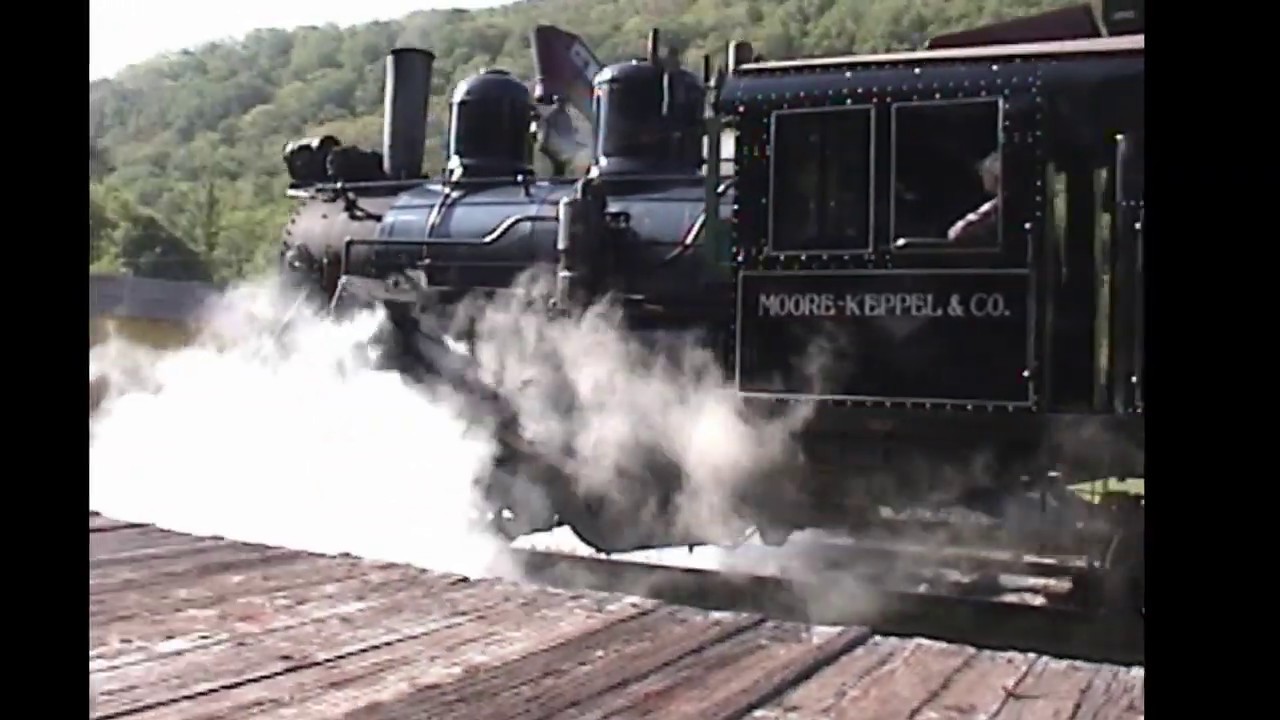 Climax Geared Logging Steam Locomotive Durbin West Virginia Early 2000s