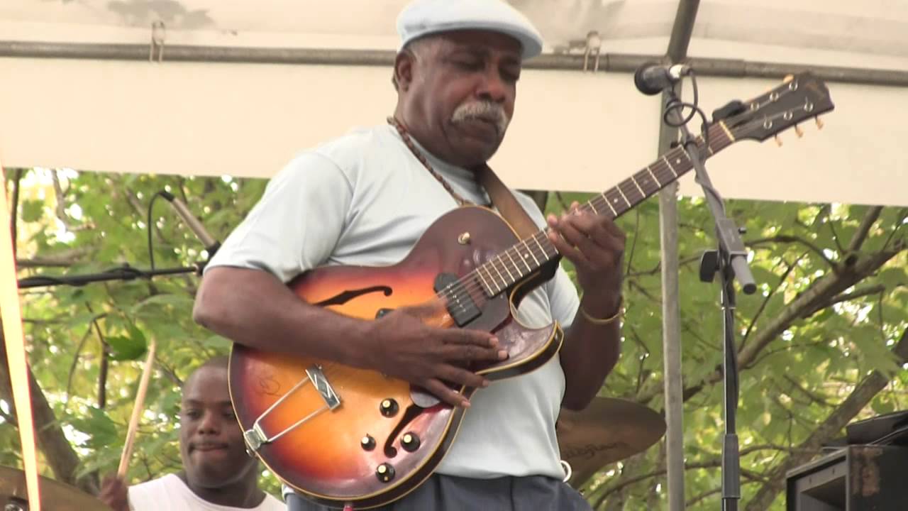 Jesse Robinson and the Barry Leach Band at Wellsfest (05)