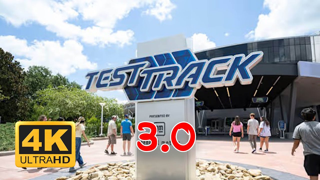 Test track 3.0 Epcot 4K
