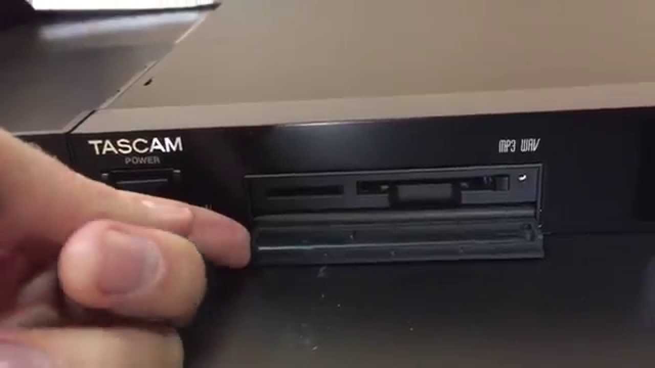 Tascam SS-R100 Unboxing