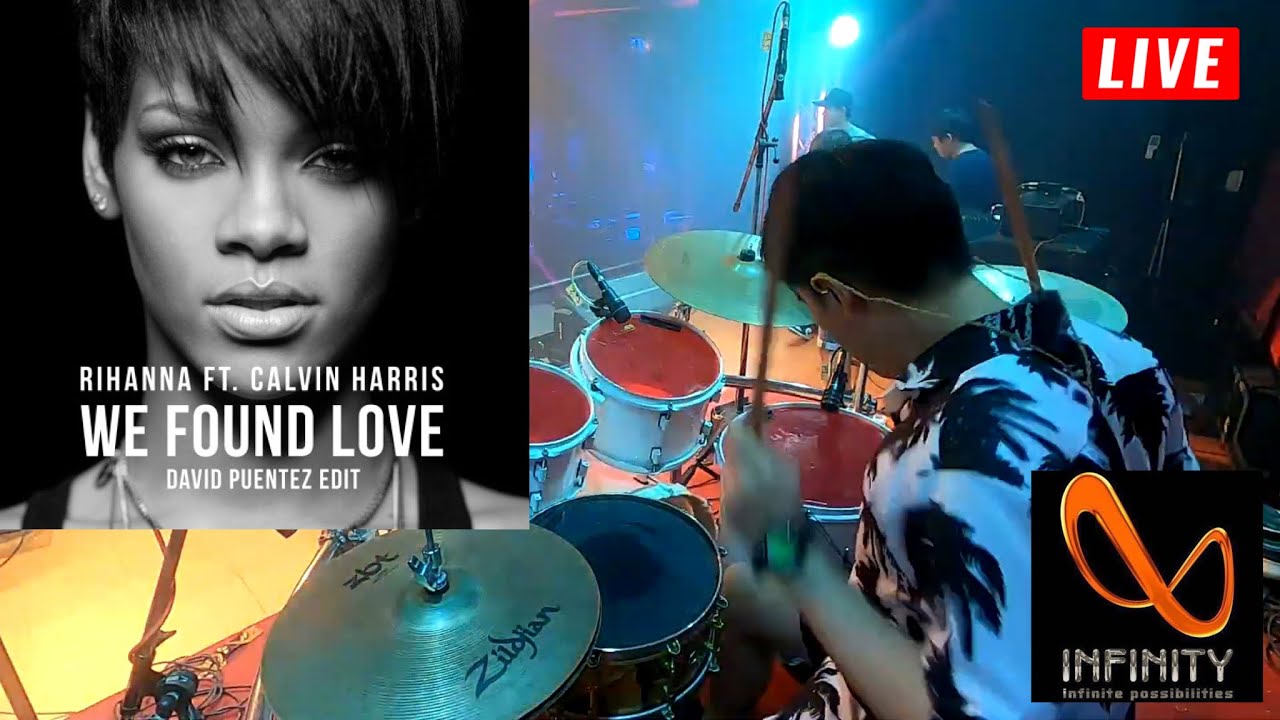 Rihanna - We Found Love ft. Calvin Harris | Drum Cover | by JuNg DrUm [Live]