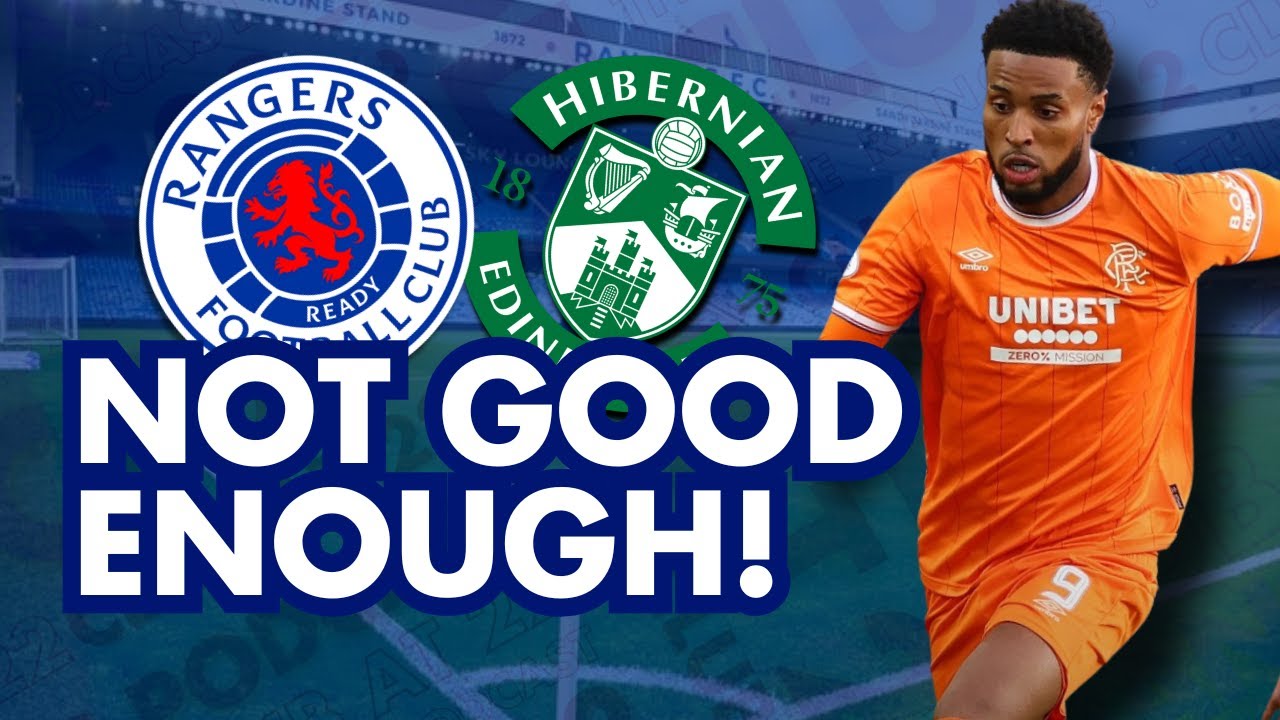 NOT GOOD ENOUGH! | Hibs 0-0 Rangers | Club Reaction