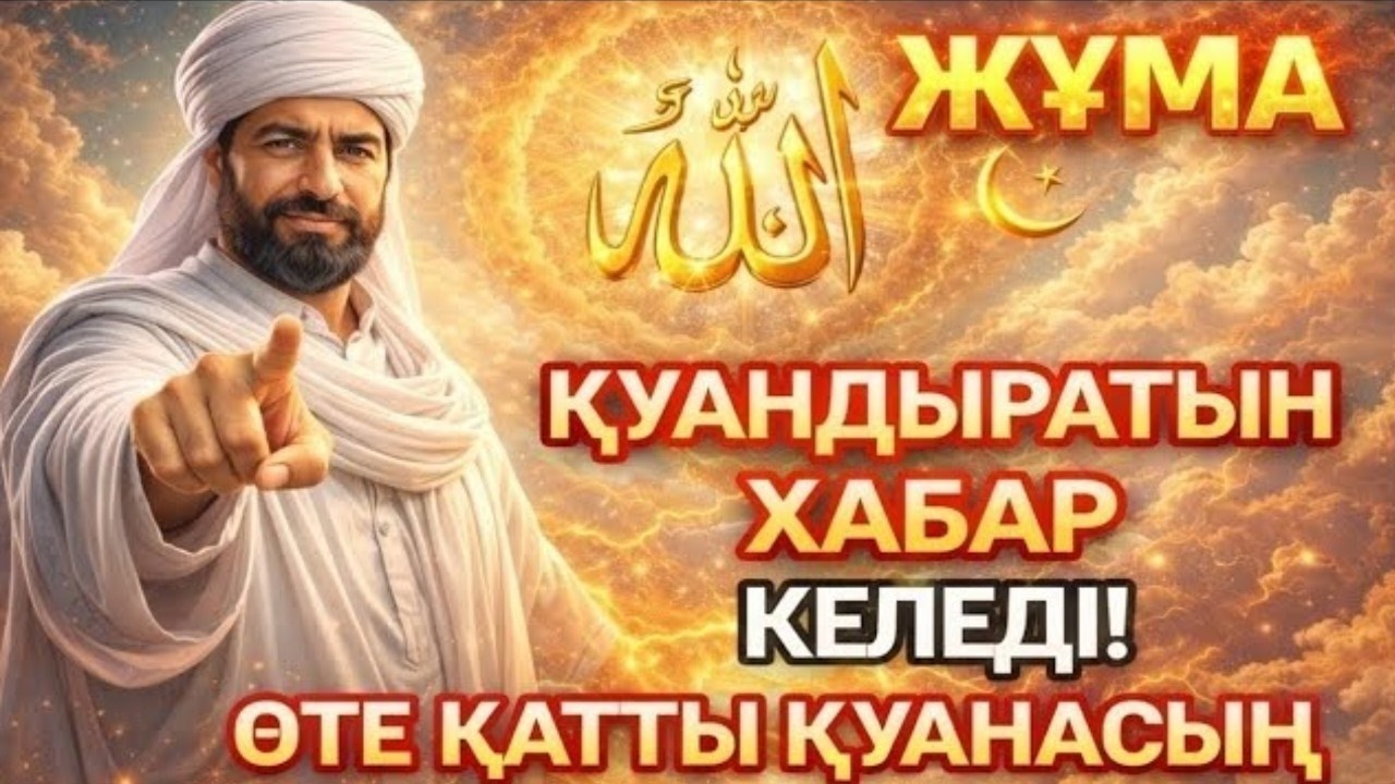 🌙Рамазан 🤲 ЖҰМА МҮБАРАК ✨Жақында сені қатты қуантатын жақсы жаңалық келеді