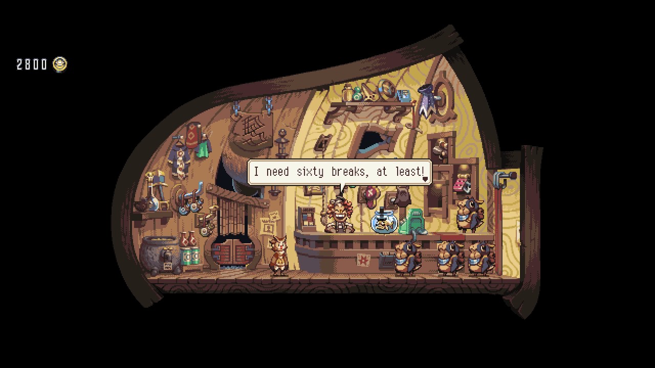Owlboy gameplay, Spectre Cloak