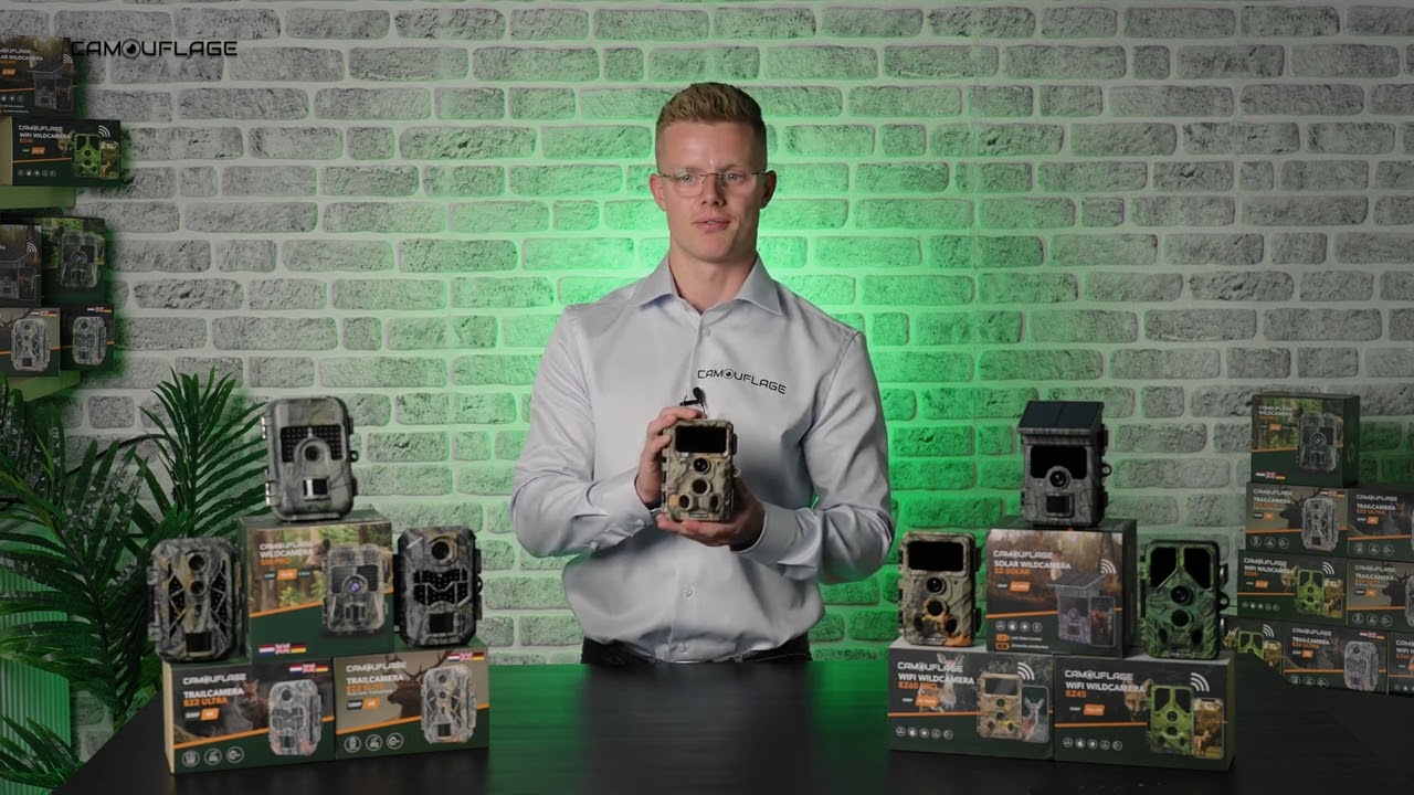 Product Video Camouflage EZ60 Wildcamera