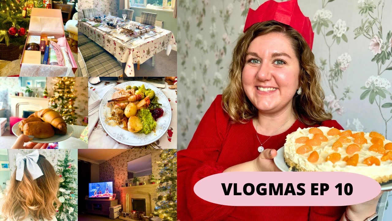 VLOGMAS, выпуск 10 🎄🎁 | Большой день и праздничный семейный хаос | Двадцатилетние и одинокие
