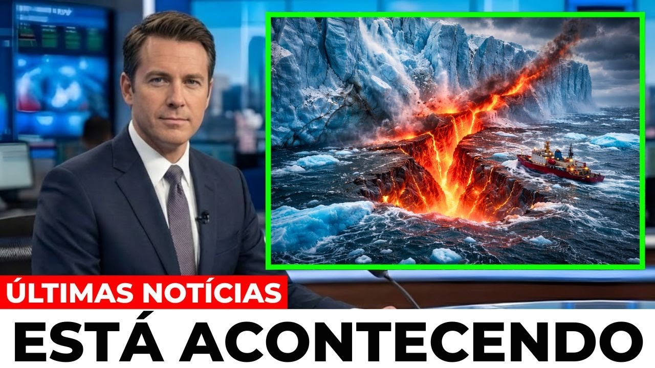 Cientistas detectaram um ENXAME de tremores sob a Geleira do Juízo Final