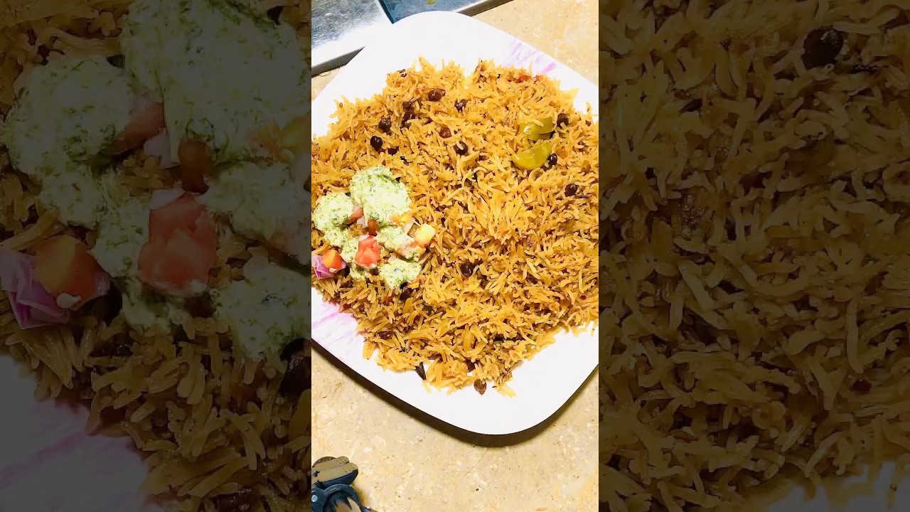 Chana Pulao Recipe #food #biryanipulao #recipe #cooking #youtubeshorts