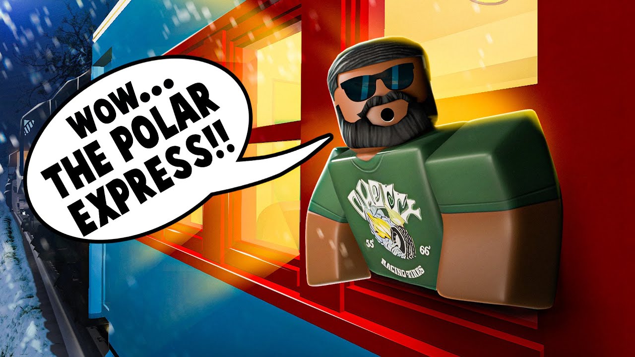 Magical Christmas Roblox Polar Express Train Ride