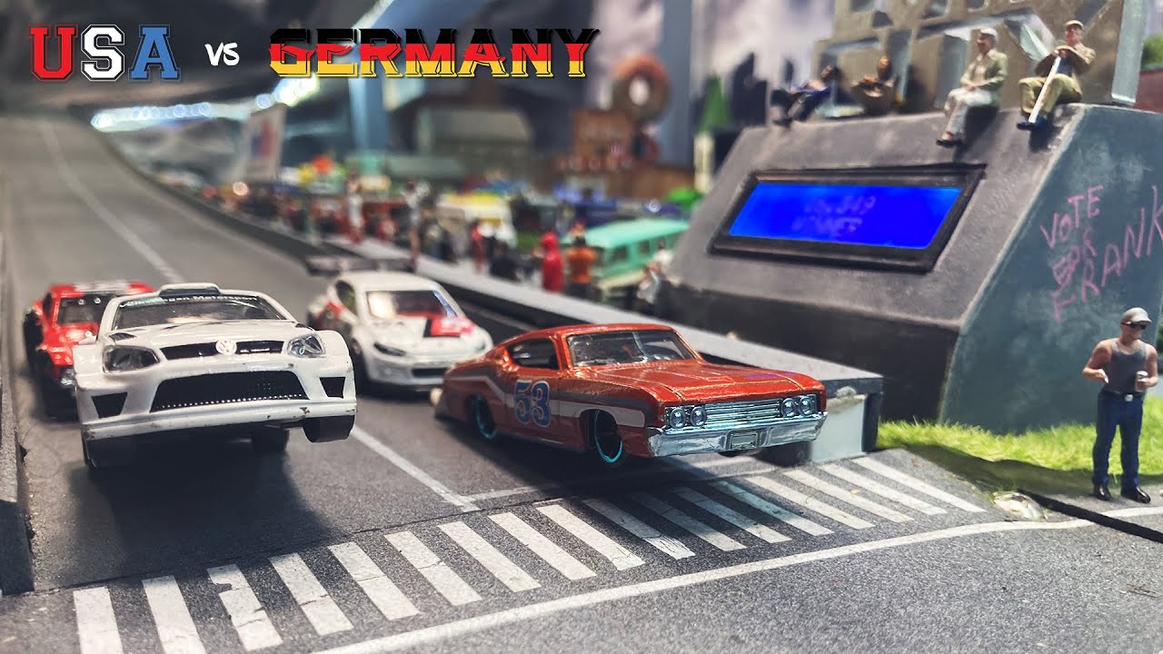 USA vs Germany Round 2 - Diecast Racing