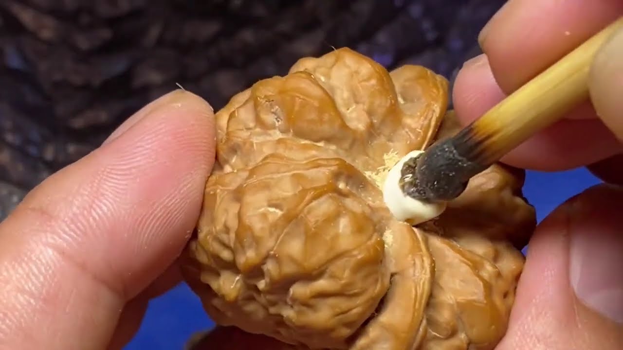 核桃镶嵌封底 #文玩核桃 #越盘越上头的奇怪玩意儿