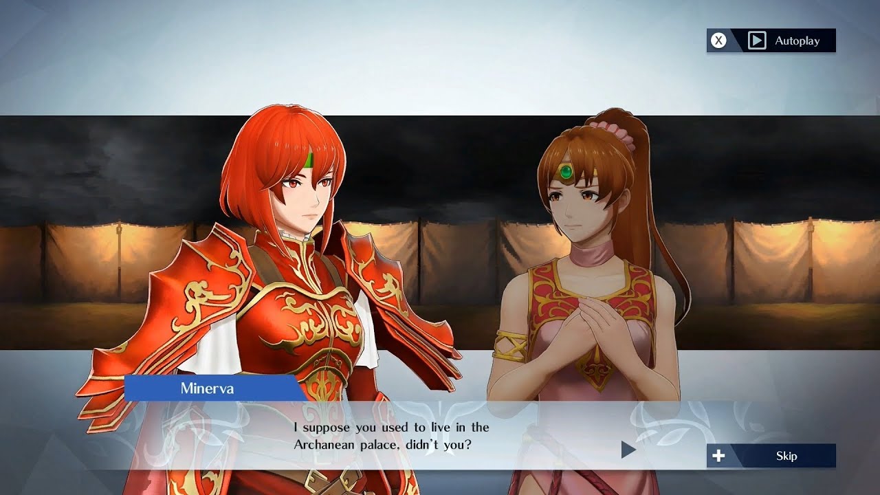 Fire Emblem Warriors - Minerva & Linde Support Conversation