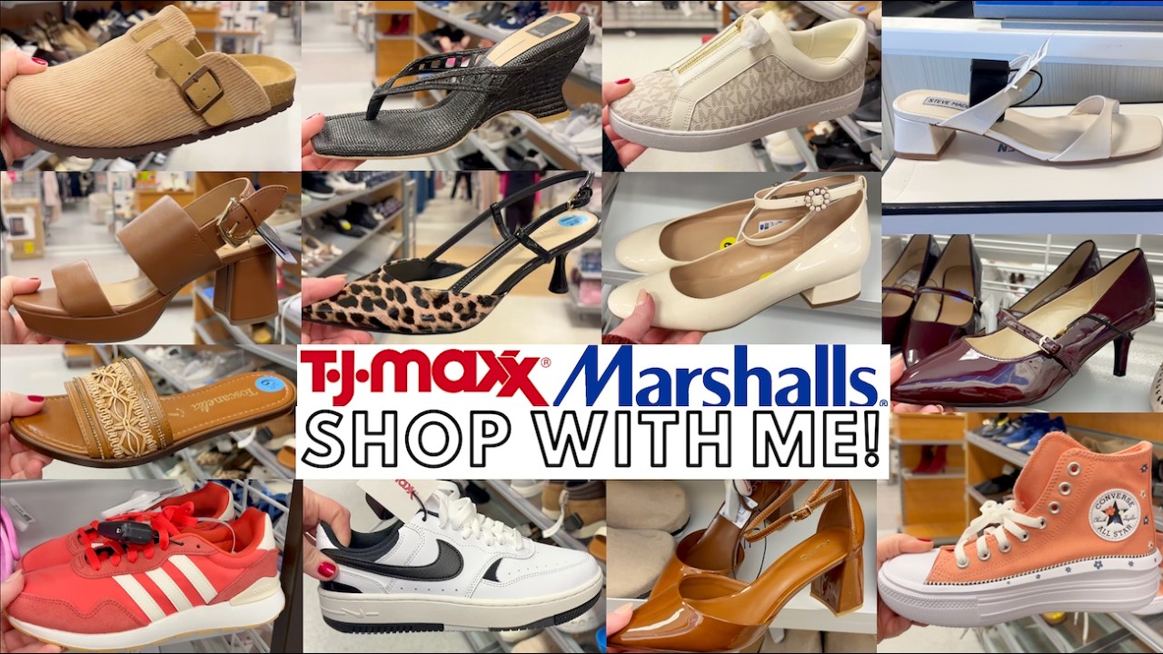 TJ MAXX & MARSHALLS #tjmaxx #marshalls #shopping #shoes #2026