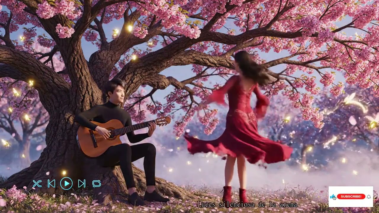 🌅 Flamenco Puro | Atardecer en Andalucía · Susurros del Alma