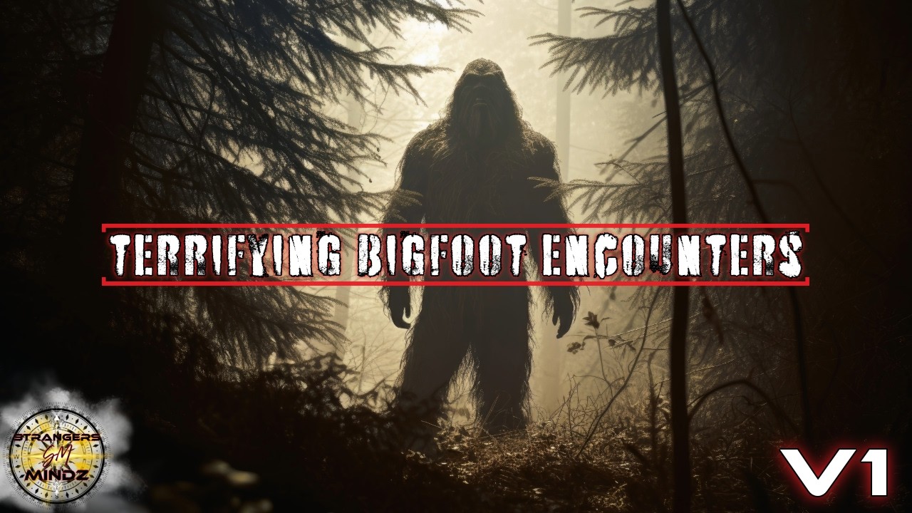 Terrifying BIG FOOT Encounters Caught On Tape. (V1). REACTION