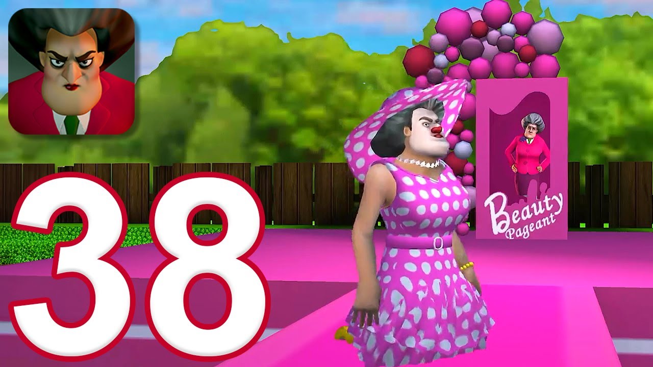 Scary Teacher 3D - Gameplay Walkthrough Part 38 - 2 New Levels (iOS, Android)