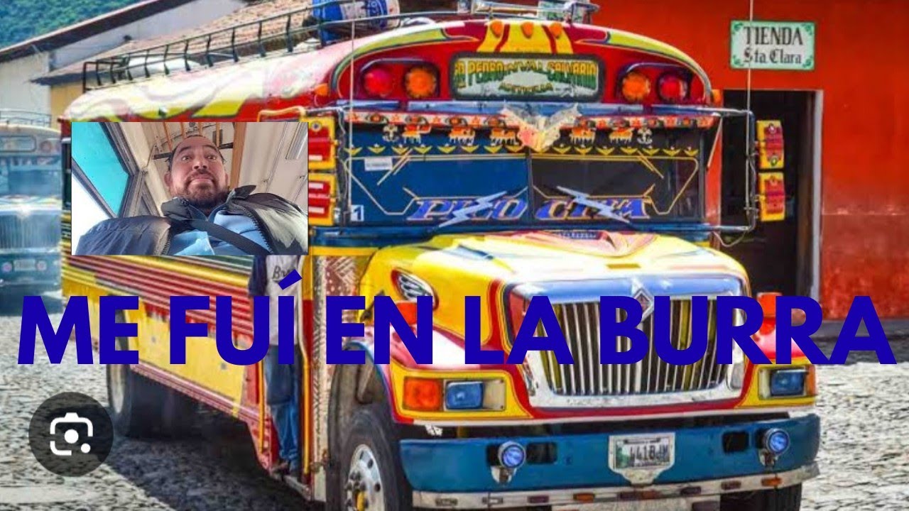 Me fuí en la burra !!!!!! #youtube #buses 