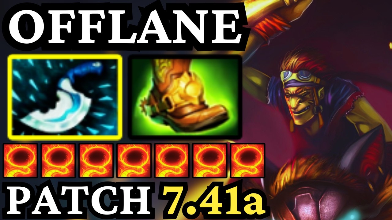 🔥 BATRIDER Offlane Goes CRAZY &mdash; Perfect Catch Every Fight NEW Patch 7.41a 🔥 Dota 2 Offlane