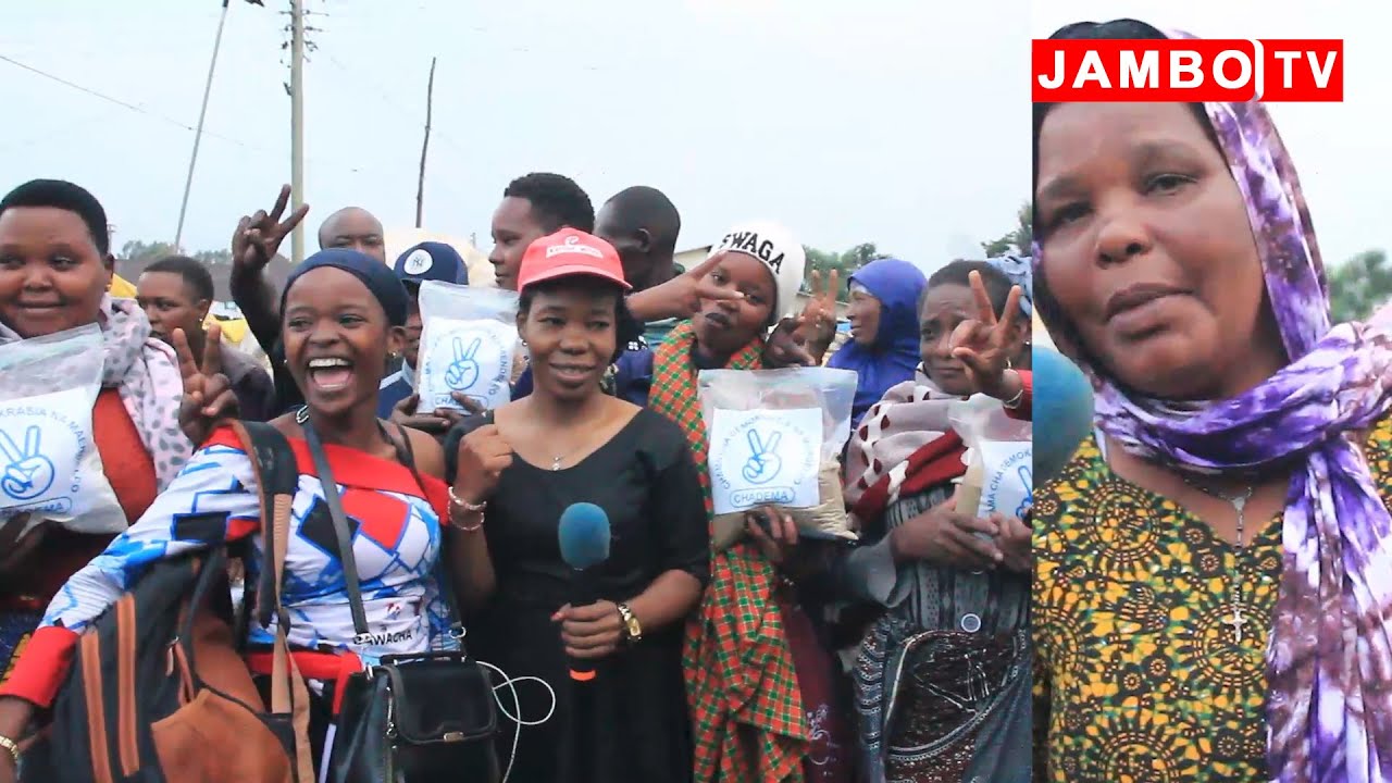 WAATHIRIKA KATESH WAPOKEA MISAADA KUTOKA CHADEMA, WAAHIDI KUWAUNGA MKONO, WATOA MASIKITIKO YAO