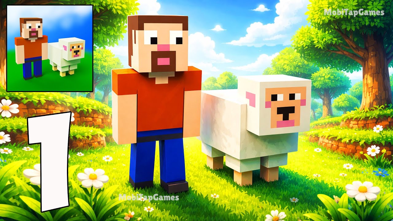 CubeCraft – Gameplay Walkthrough – Crafting, Building & Survival Fun (iOS, Android)