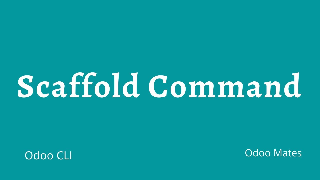 67. Create Module Using Scaffold Command In Odoo || Odoo Scaffold Command || Odoo Bin